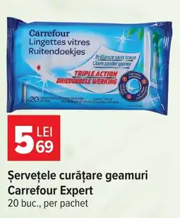 Carrefour Carrefour Expert șervețele curățare geamuri Ofertă