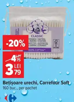 Carrefour Carrefour Soft bețișoare urechi Ofertă