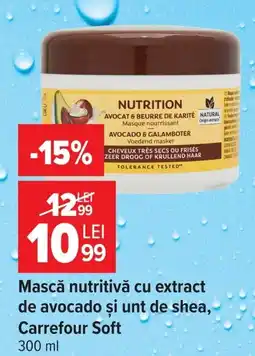 Carrefour Carrefour Soft mască nutritivă Ofertă