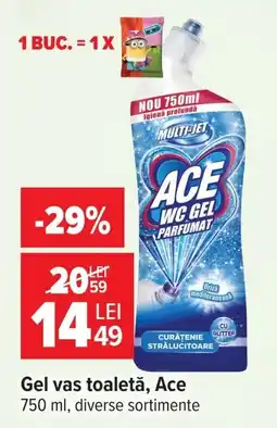 Carrefour Ace gel vas toaletă Ofertă