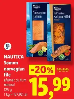 Lidl Nautica somon norvegian file Ofertă
