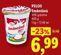 Lidl Pilos Smântână Ofertă