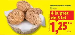 Lidl Chiflă rustică cu maia și semințe Ofertă