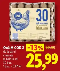 Lidl Ouă M Ofertă