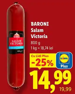 Lidl Baroni salam victoria Ofertă