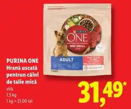 Lidl Purina one hrană uscată pentru câini de talie mică Ofertă