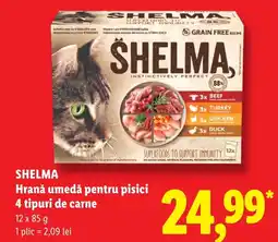 Lidl Shelma hrană umedă pentru pisici Ofertă