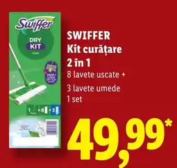Lidl Swiffer dry kit Ofertă