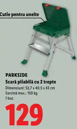 Lidl Parkside Scară pliabilă cu 2 trepte Ofertă