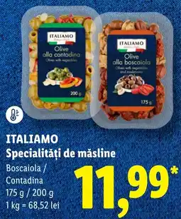 Lidl Itali amo specialitati de măsline Ofertă