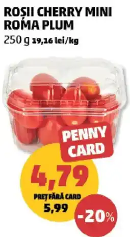 Penny Penny Card roșii cherry mini roma plum Ofertă