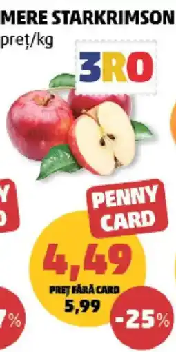Penny Mere starkrimson Ofertă
