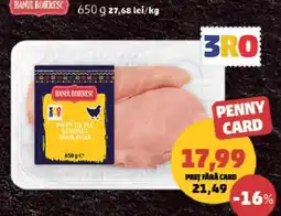 Penny Hanul Boieresc piept de pui dezosat fără piele Ofertă