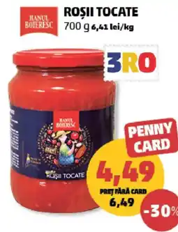 Penny Manu Boieresc Roșii Tocate Ofertă