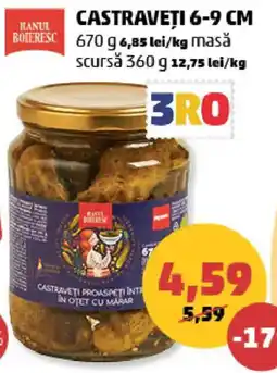 Penny Hanul Boieresc castraveți 6-9 cm Ofertă