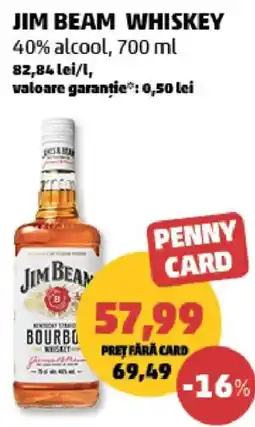 Penny Jim Beam Whiskey Ofertă