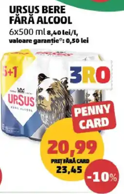 Penny Ursus bere fără alcool Ofertă