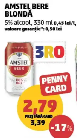 Penny Amstel bere blondă Ofertă
