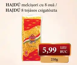 CBA Hajdu melcișori cu 8 ouă Ofertă