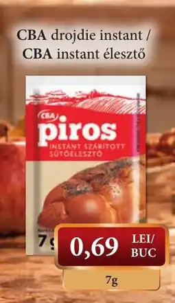 CBA Cba piros instant szaritott sutoleszto Ofertă