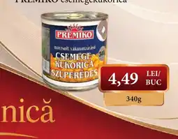 CBA Premiko csemege kukorica Ofertă