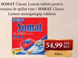 CBA Somat classic lemon tablette pentru mașina de spălat vase Ofertă