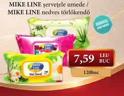 CBA Mike Line șervețele umede / Mike Line nedves törölköndö Ofertă