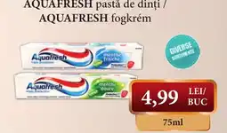 CBA Aquafresh pasta de dinți / Aquafresh fogkrém Ofertă