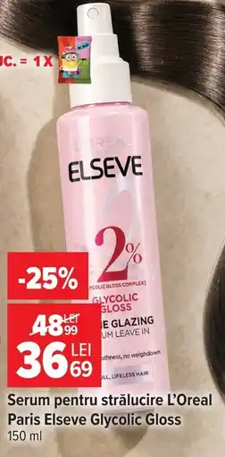 Carrefour Loreal paris elseve glycolic gloss Ofertă