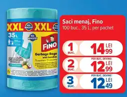 Carrefour Fino saci menaj Ofertă