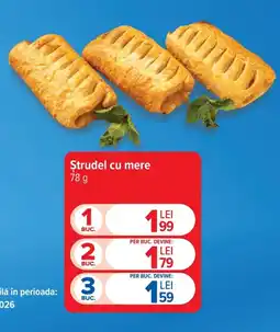 Carrefour Strudel cu mere Ofertă