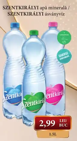 CBA Szentkirályi apă minerală / Szentkirályi ásványvíz Ofertă