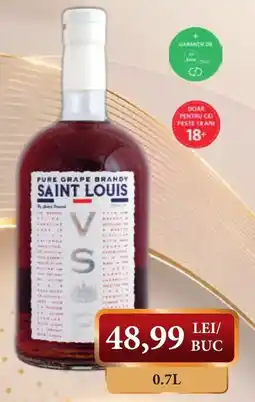 CBA Saint louis pure grape brandy Ofertă
