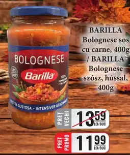 CBA Barilla bolognese sos cu carne Ofertă