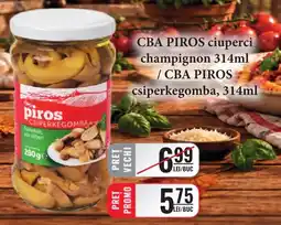 CBA Cba piros ciuperci champignon Ofertă