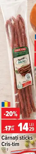 Carrefour Market Cârnați sticks Cris-tim Ofertă