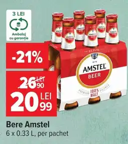 Carrefour Market Bere Amstel Ofertă