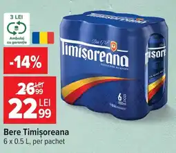 Carrefour Market Bere Timișoreana Ofertă