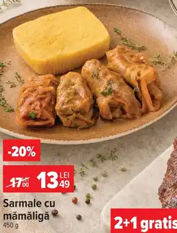 Carrefour Sarmale cu mămăligă Ofertă