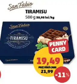 Penny San Fabio Tiramisu Ofertă