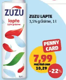 Penny Zuzu lapte Ofertă