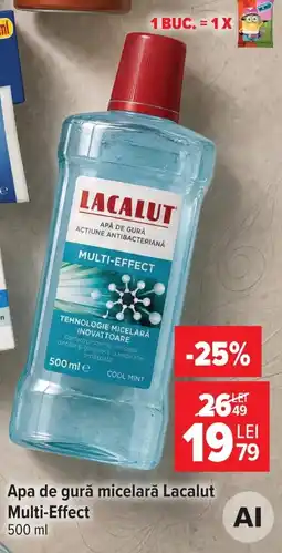 Carrefour Lacalut apa de gura Ofertă