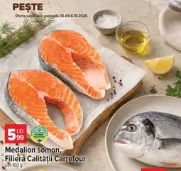 Carrefour Filiera Calității Carrefour medalion somon Ofertă