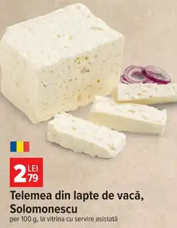 Carrefour Solomonescu telemea din lapte de vacă Ofertă