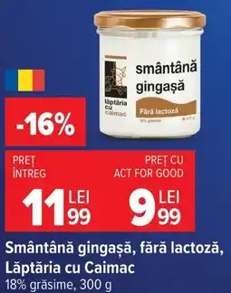 Carrefour Lăptăria cu Caimac smântână gingașă Ofertă