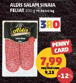 Penny Aldis salam sinaia Ofertă