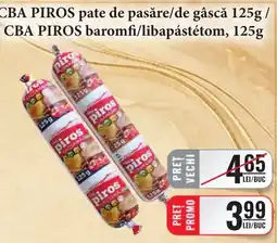 CBA Cba Piros pate de pasare/de gasca Ofertă