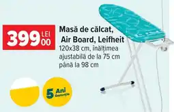 Carrefour Leifheit masă de călcat air board Ofertă