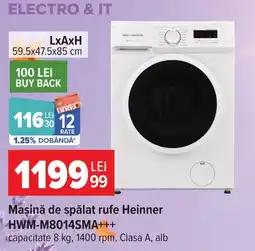 Carrefour Heinner mașină de spălat rufe Ofertă