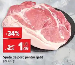 Carrefour Market Spată de porc pentru gătit Ofertă